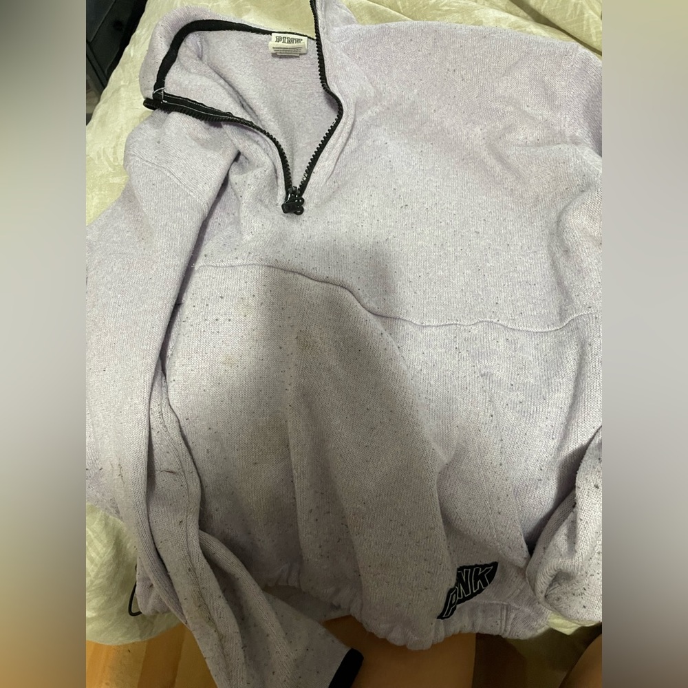 pink purple sweatshirt